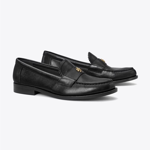 New Tory Burch Perfect Black Classic Loafer Goat Leather Womens . Various sizes - Picture 9 of 10